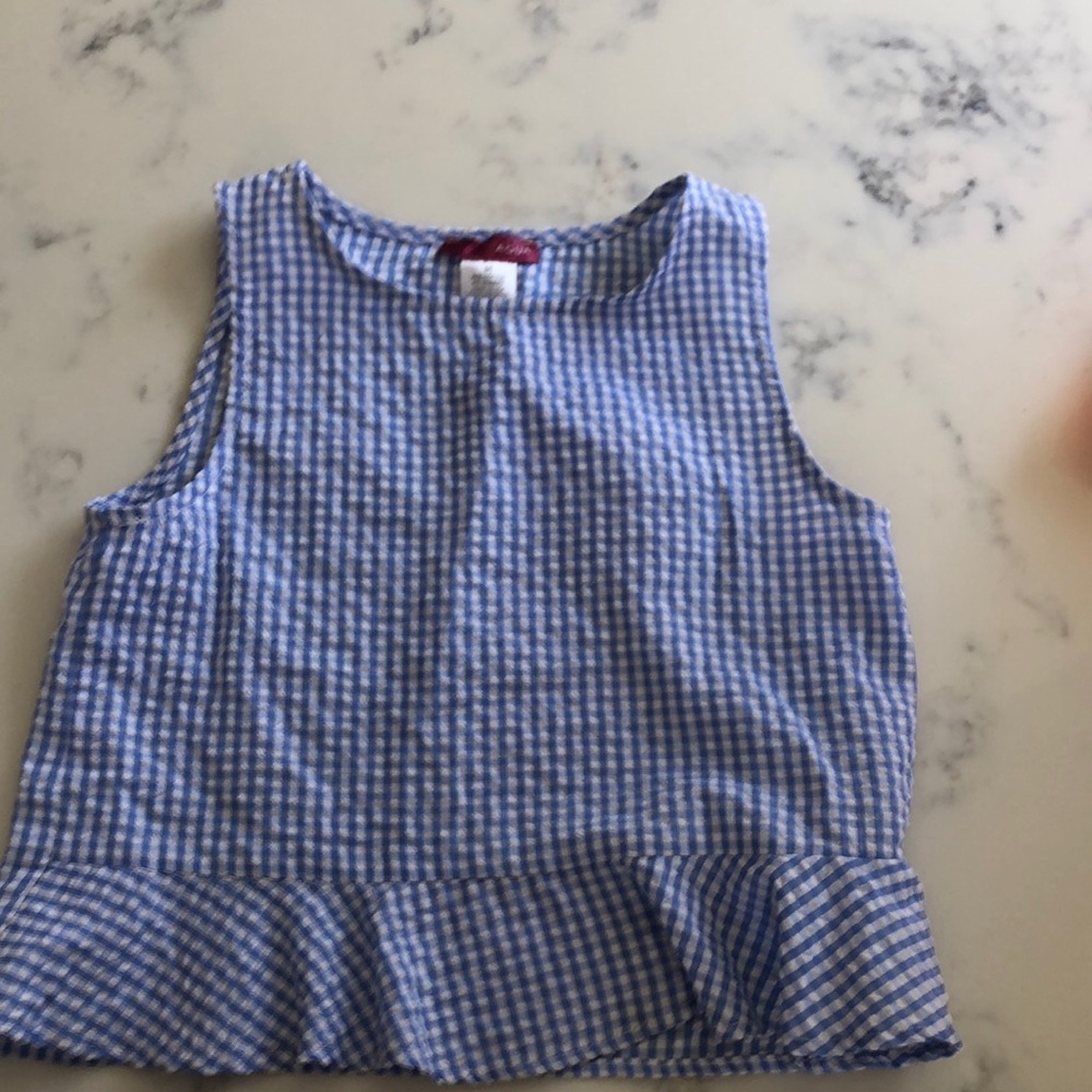 Girls Aqua brand dressy tank top